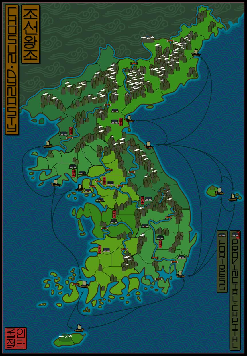 the map